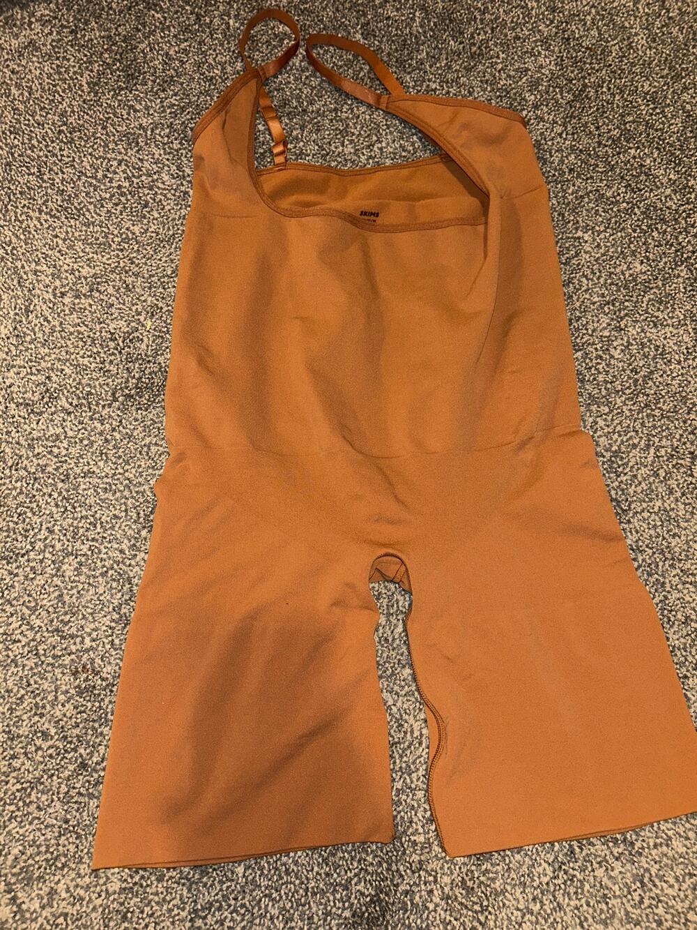 Skims Shapewear Bodysuit Womens 3x brown  Shorts Style